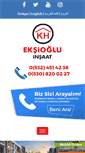 Mobile Screenshot of karasueksiogluinsaat.com
